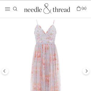 Needle and Thread Andromeda Ruby Bloom Cami Gown
